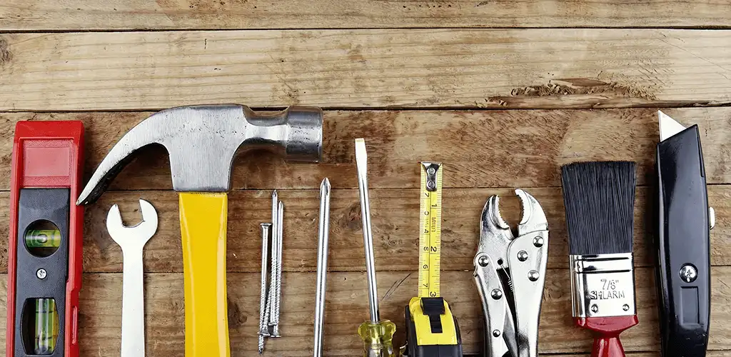 Handyman tools for home repairs and maintenance services in Stockton, CA