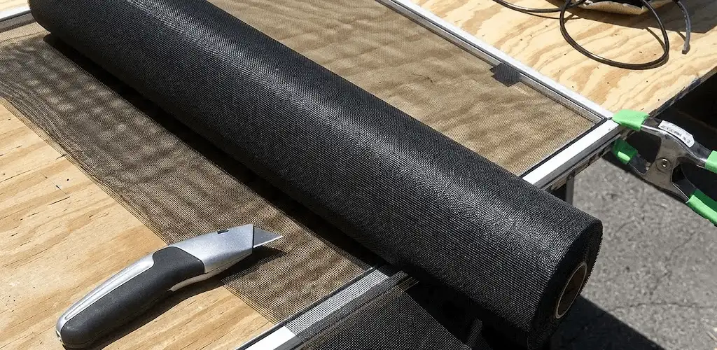 Window screen replacement materials and tools for screen repair in Stockton, CA
